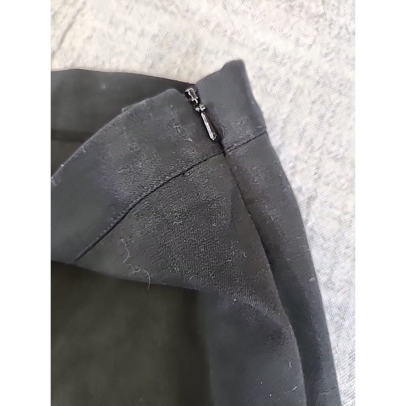 Lauren Ralph Lauren Women's Black Stretch Capri Pants Size 12 Cotton Blend - Picture 3 of 9